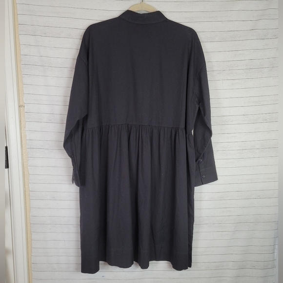 EVERLANE The Field Dress in Black, sz Medium - Picture 12 of 16